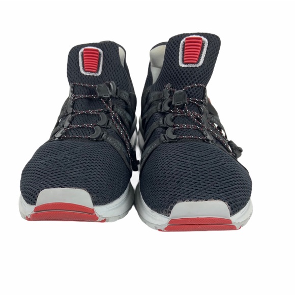 Nike Shox Gravity Running Shoe 12 Black Red Gray - Picture 4 of 15